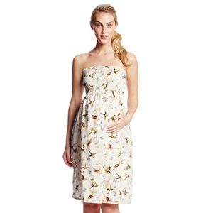 Jules & Jim Maternity Nid D'Abeille Tube Dress